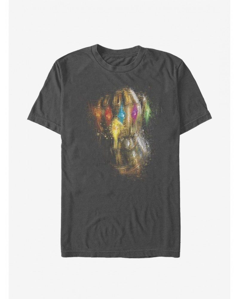 Marvel Avengers: Endgame Thanos Painting Glove T-Shirt $7.17 T-Shirts