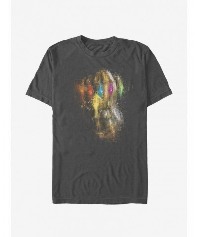 Marvel Avengers: Endgame Thanos Painting Glove T-Shirt $7.17 T-Shirts