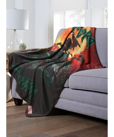 Marvel Guardians Of The Galaxy Space Rider Throw Blanket $22.76 Blankets