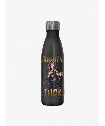 Marvel Thor: Love and Thunder Lady Thor Stainless Steel Water Bottle $7.72 Water Bottles
