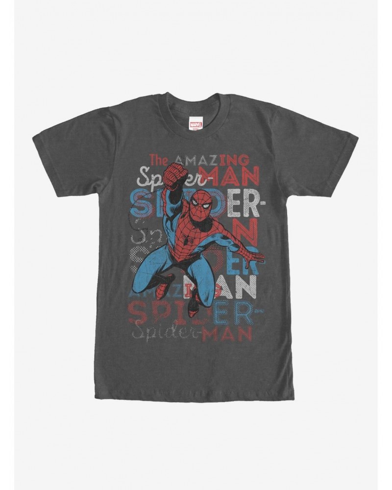 Marvel Amazing Spider-Man Jump T-Shirt $9.08 T-Shirts