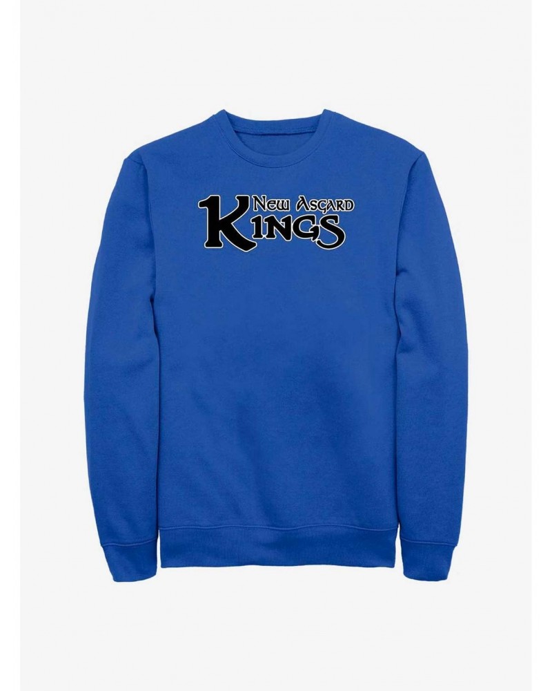 Marvel Thor: Love and Thunder New Asgard Kings Logo Sweatshirt $12.18 Sweatshirts