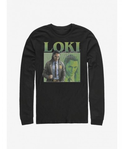 Marvel Loki Time Variant Authority Long-Sleeve T-Shirt $15.13 T-Shirts
