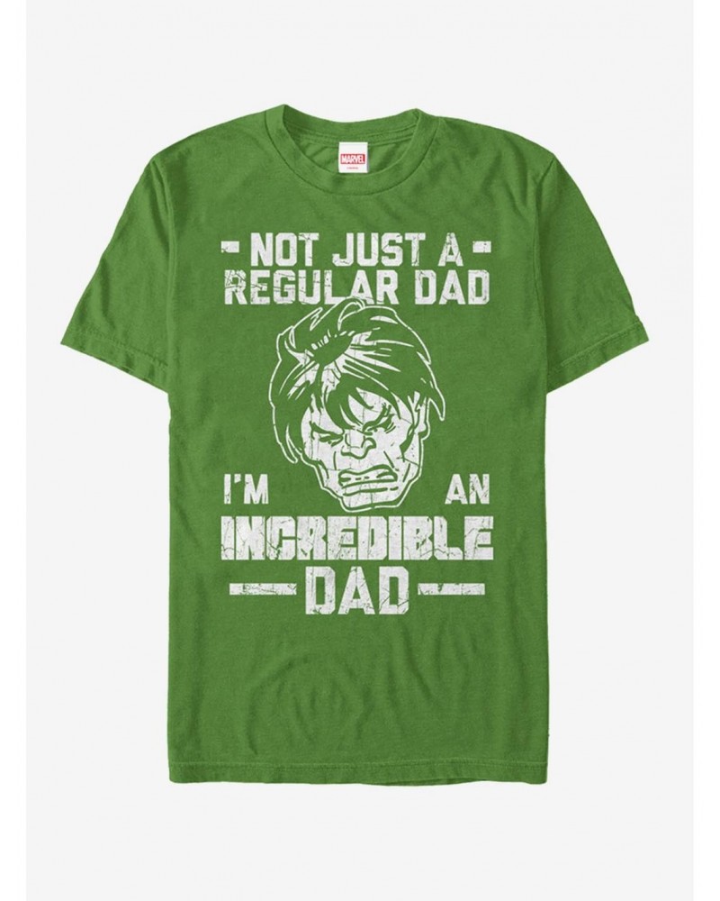 Marvel Father's Day Hulk Not Regular Dad T-Shirt $10.99 T-Shirts