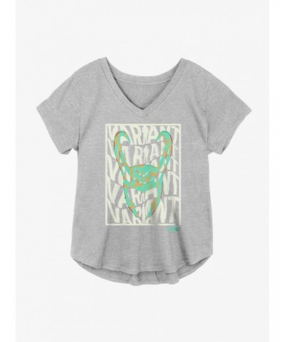 Marvel Loki Variant Girls Plus Size T-Shirt $12.43 T-Shirts