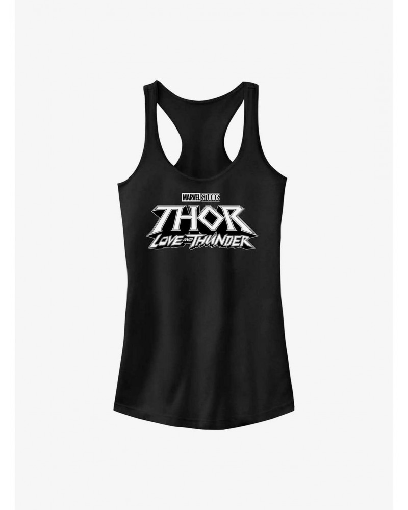 Marvel Thor: Love and Thunder Logo Girls Tank $8.22 Tanks