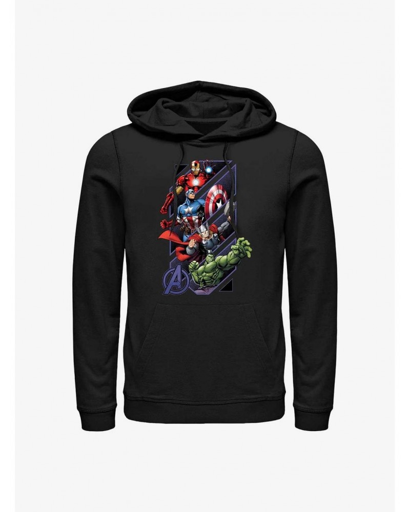 Marvel Avengers Assemble Geometrics Hoodie $20.21 Hoodies