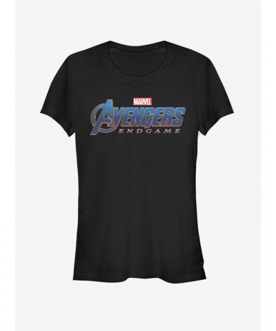 Marvel Avengers: Endgame Logo Girls T-Shirt $8.96 T-Shirts