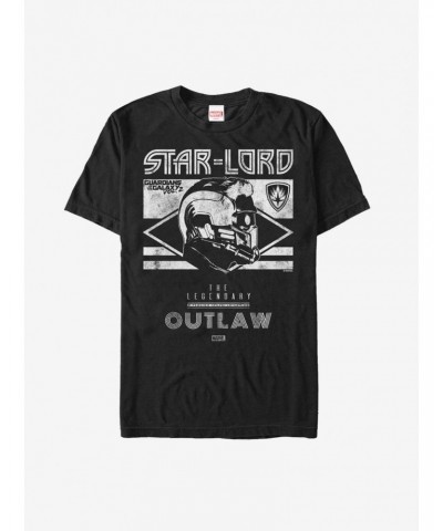 Marvel Guardians of Galaxy Vol. 2 Star-Lord Legend T-Shirt $9.56 T-Shirts