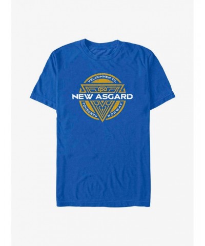 Marvel Thor: Love And Thunder New Badge T-Shirt $9.32 T-Shirts