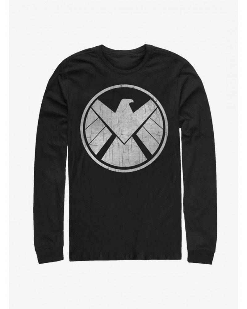 Marvel Avengers Crusty Shield Long-Sleeve T-Shirt $14.48 T-Shirts