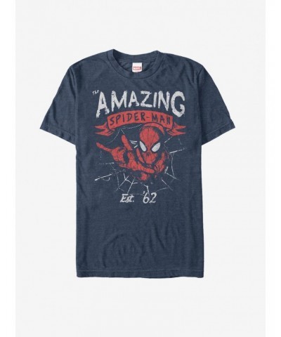 Marvel Spider-Man Est 62 T-Shirt $11.71 T-Shirts