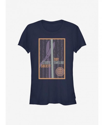 Marvel Loki Tidy Timeline Girls T-Shirt $11.45 T-Shirts