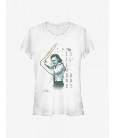 Marvel Loki Dagger Girls T-Shirt $8.96 T-Shirts