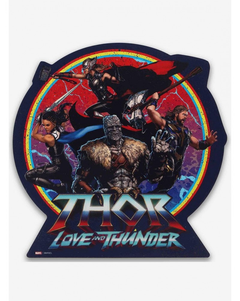 Marvel Thor Group Love & Thunder Metal Sign $6.79 Door Signs