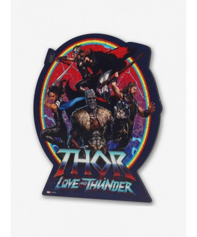 Marvel Thor Group Love & Thunder Metal Sign $6.79 Door Signs