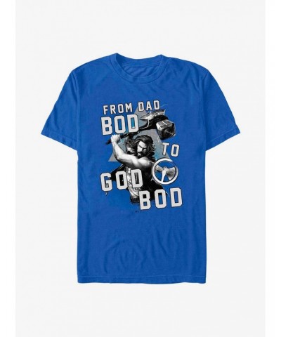 Marvel Thor: Love and Thunder From Dad Bod To God Bod T-Shirt $8.60 T-Shirts