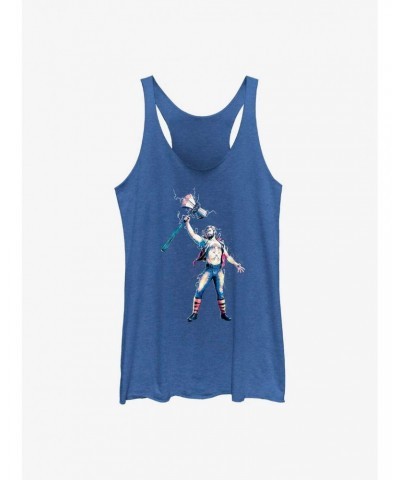 Marvel Thor: Love And Thunder Stormbreaker Salute Girl's Tank $9.42 Tanks