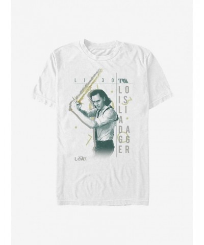 Marvel Loki Mischief Dagger T-Shirt $7.41 T-Shirts