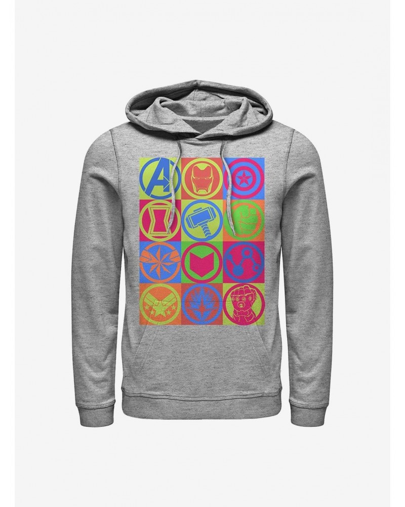 Marvel Avengers Endgame Icons Hoodie $14.82 Hoodies