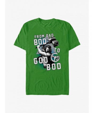 Marvel Thor: Love and Thunder From Dad Bod To God Bod T-Shirt $7.17 T-Shirts