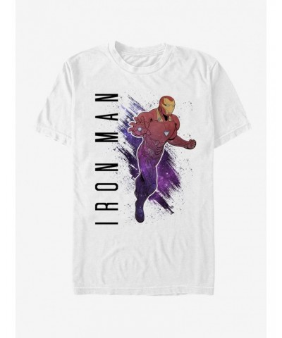 Marvel Avengers Endgame Iron Man Painted T-Shirt $7.17 T-Shirts