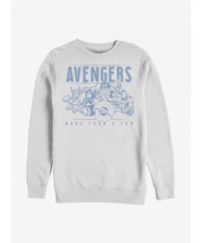 Marvel Avengers Team More Than A Fan Crew Sweatshirt $18.08 Sweatshirts