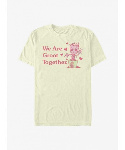 Marvel Guardians of the Galaxy We Are Groot Together T-Shirt $9.56 T-Shirts