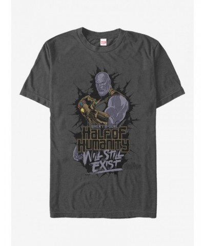 Marvel Avengers Half Of Humanity T-Shirt $8.13 T-Shirts