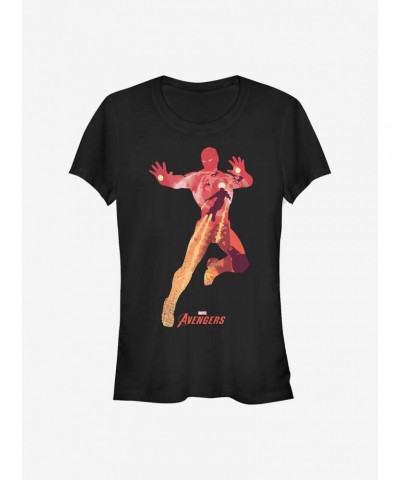Marvel Iron Man Scene Girls T-Shirt $8.72 T-Shirts
