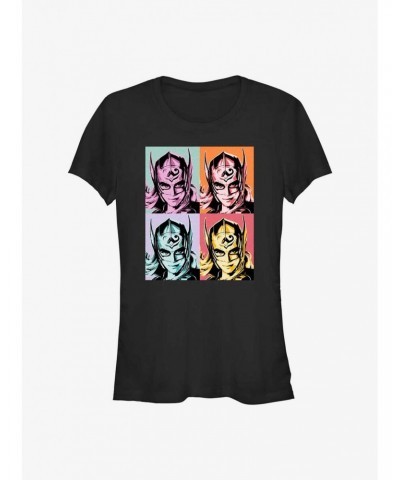 Marvel Thor: Love and Thunder Mighty Thor Pop Girls T-Shirt $9.96 T-Shirts
