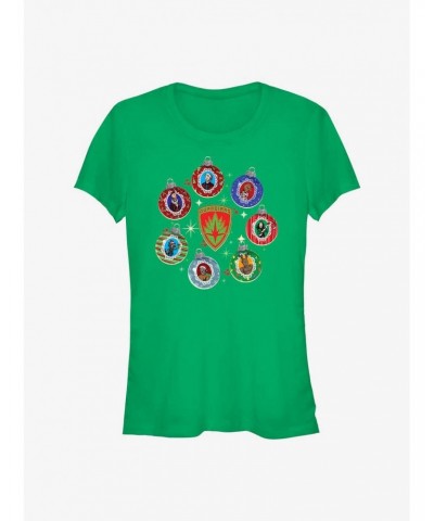 Marvel Guardians of the Galaxy Holiday Special Holiday Ornaments Girls T-Shirt $8.22 T-Shirts
