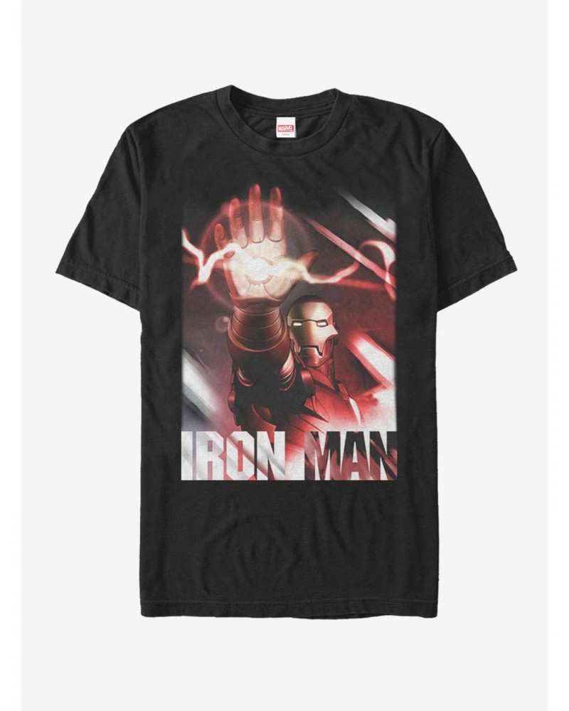 Marvel Iron Man Reach Iron Man T-Shirt $9.08 T-Shirts