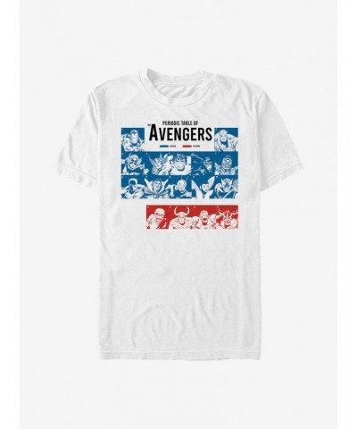Marvel Avengers Periodic T-Shirt $10.28 T-Shirts