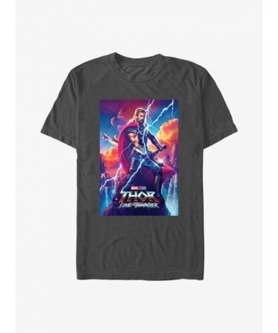 Marvel Thor: Love and Thunder Asgardian Movie Poster T-Shirt $8.60 T-Shirts