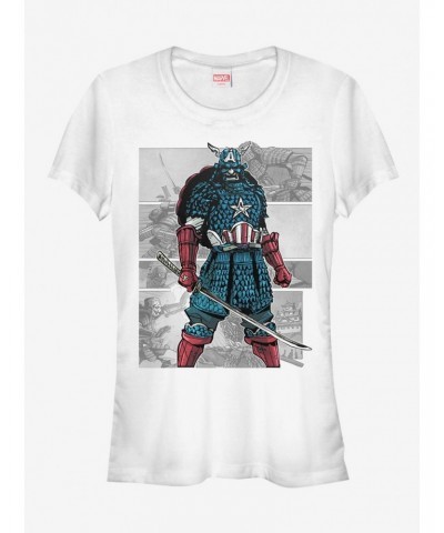 Marvel Captain America Samurai Girls T-Shirt $10.21 T-Shirts