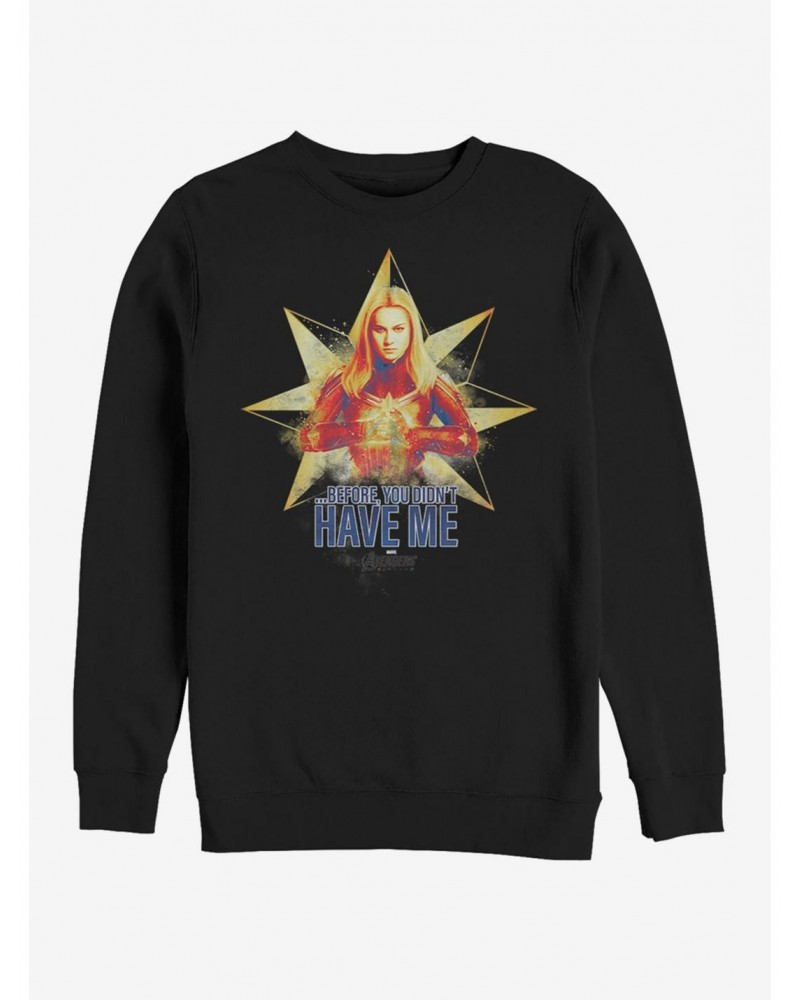 Marvel Avengers: Endgame Marvel Time Sweatshirt $14.02 Sweatshirts