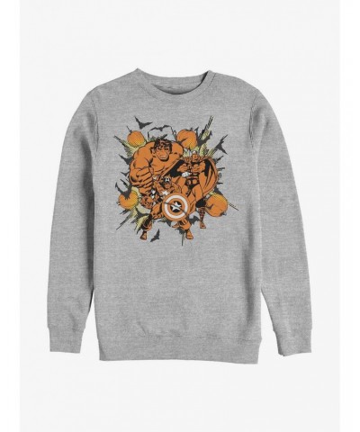 Marvel Avengers Hero Pumpkin Break Sweatshirt $11.07 Sweatshirts