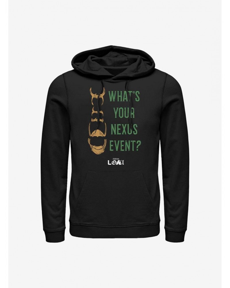 Marvel Loki What's Your Nexus Event? Hoodie $16.61 Hoodies