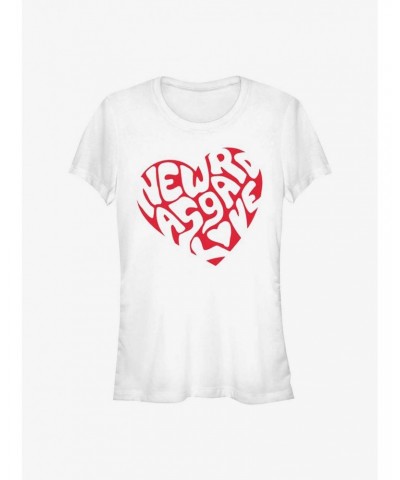 Marvel Thor: Love and Thunder Asgard Love Girls T-Shirt $8.96 T-Shirts