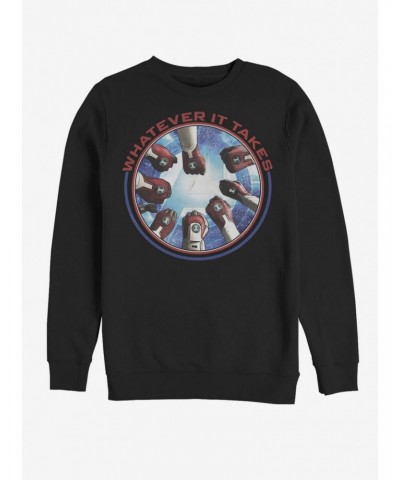 Marvel Avengers: Endgame Avengers Hands Sweatshirt $17.34 Sweatshirts