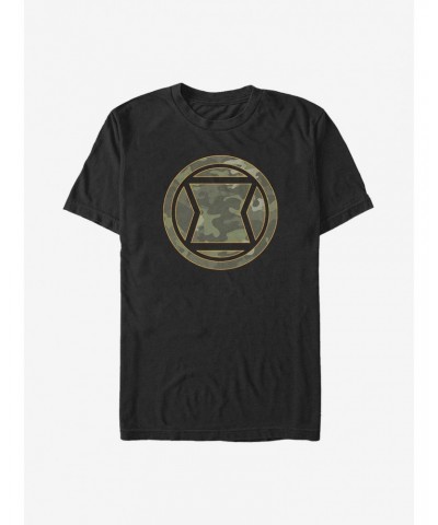 Marvel The Avengers Black Widow Camo T-Shirt $9.56 T-Shirts