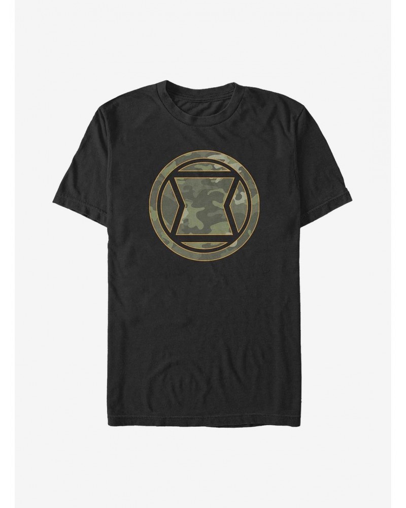 Marvel The Avengers Black Widow Camo T-Shirt $9.56 T-Shirts