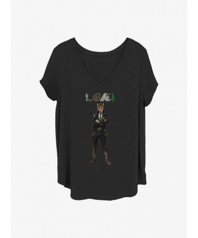 Marvel Loki Might Get Dirty Girls T-Shirt Plus Size $11.56 T-Shirts