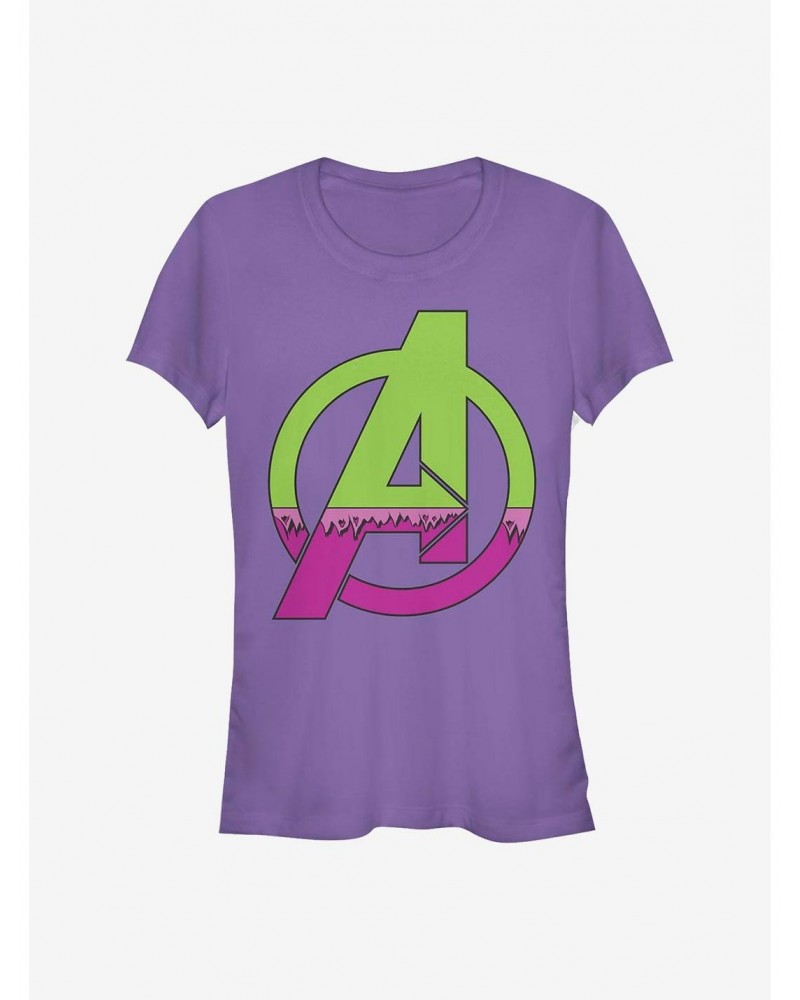 Marvel Avengers Avenger Hulk Costume Girls T-Shirt $8.96 T-Shirts