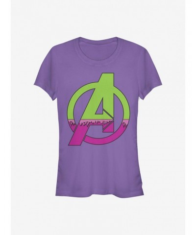Marvel Avengers Avenger Hulk Costume Girls T-Shirt $8.96 T-Shirts