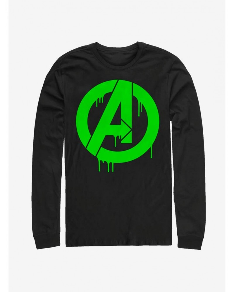 Marvel Avengers Oozing Avengers Long-Sleeve T-Shirt $15.13 T-Shirts