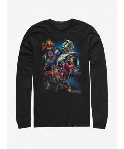 Marvel Avengers: Endgame Thanos Enemies Long-Sleeve T-Shirt $12.83 T-Shirts