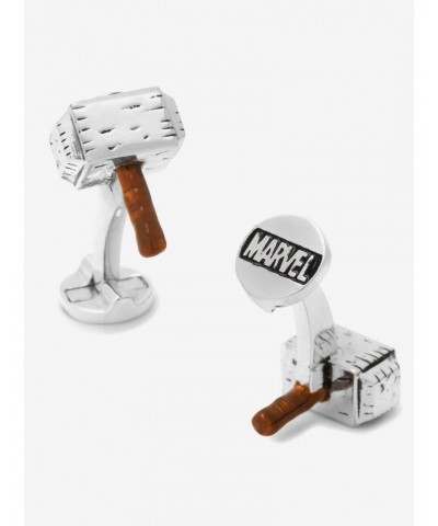 Marvel Avengers 3D Thor Hammer Cufflinks $82.45 Cufflinks