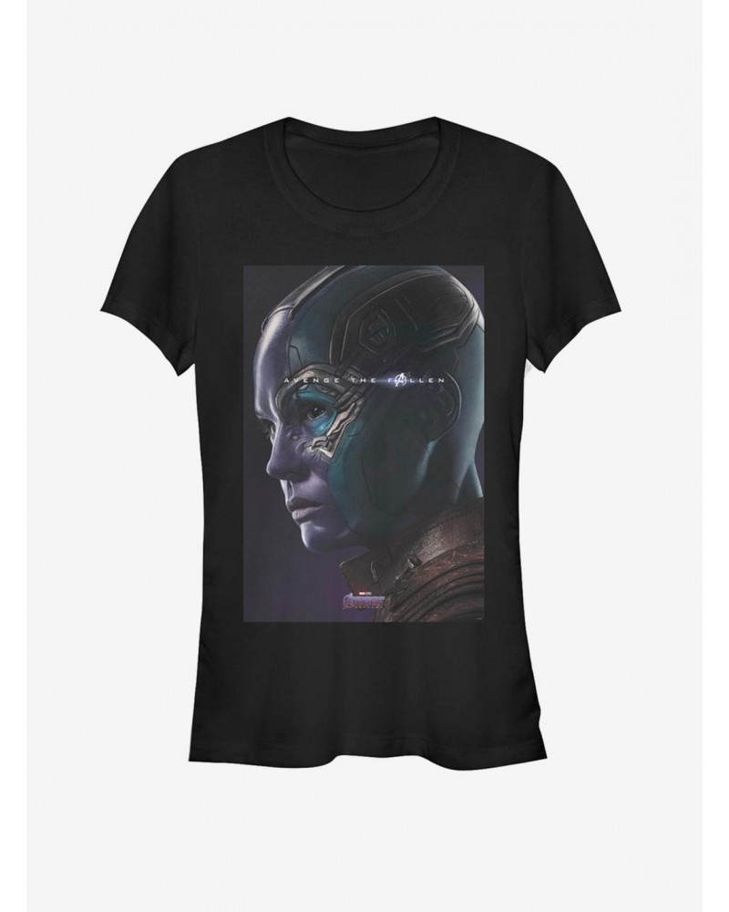 Marvel Avengers Endgame Nebula Avenge Girls T-Shirt $10.46 T-Shirts